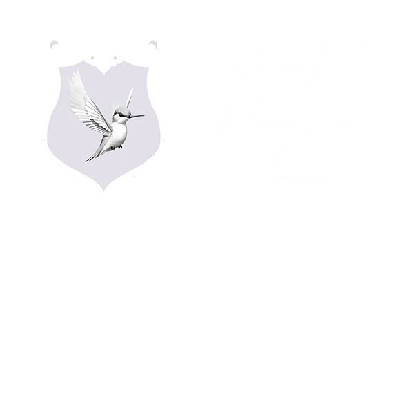 Maria's Vocal Academy providing Singing Classes Near Me, introduces Maria Drost's Singing Academy's signature purple hummingbird crest